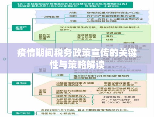 疫情期间税务政策宣传的关键性与策略解读