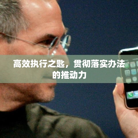 高效执行之匙，贯彻落实办法的推动力