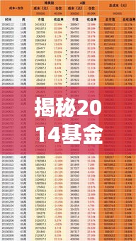 揭秘2014基金投资领域佼佼者，排名前十基金大盘点！