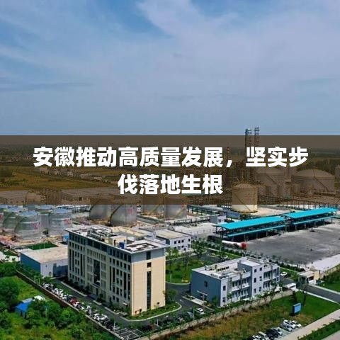 安徽推动高质量发展，坚实步伐落地生根