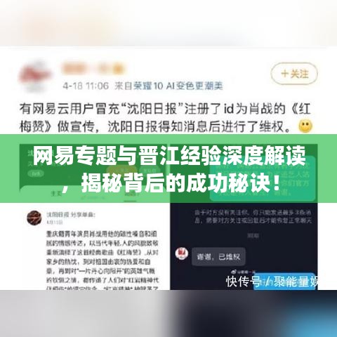 网易专题与晋江经验深度解读，揭秘背后的成功秘诀！
