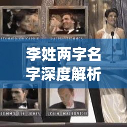 李姓两字名字深度解析，探寻文化之旅的起源与内涵