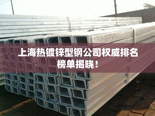 上海热镀锌型钢公司权威排名榜单揭晓！