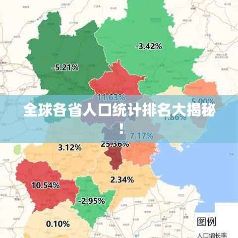 全球各省人口统计排名大揭秘！