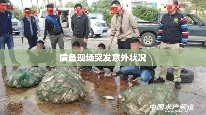 偷鱼现场突发意外状况