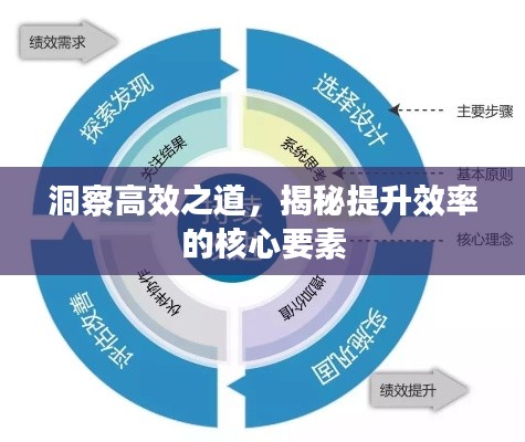 洞察高效之道，揭秘提升效率的核心要素