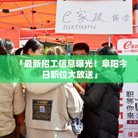 「最新招工信息曝光！阜阳今日职位大放送」