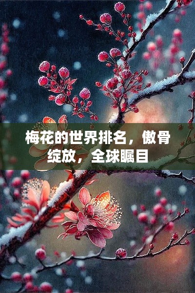梅花的世界排名，傲骨绽放，全球瞩目