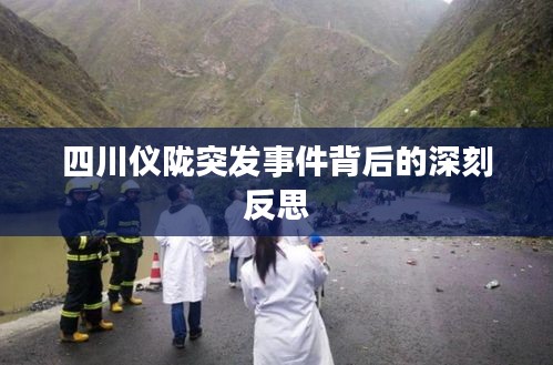 四川仪陇突发事件背后的深刻反思