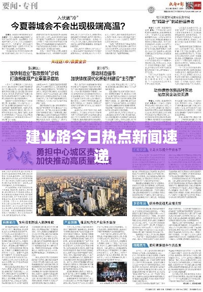 建业路今日热点新闻速递