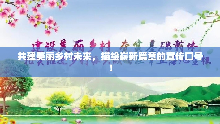 共建美丽乡村未来，描绘崭新篇章的宣传口号！