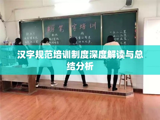 汉字规范培训制度深度解读与总结分析