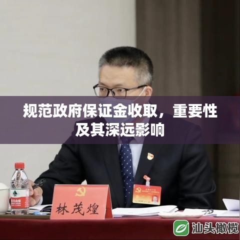 规范政府保证金收取，重要性及其深远影响