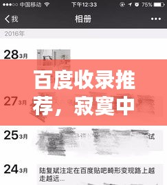百度收录推荐，寂寞中的感慨，探寻内心的独白