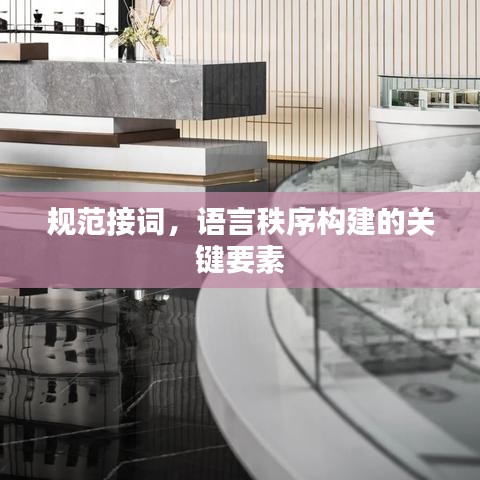 规范接词，语言秩序构建的关键要素