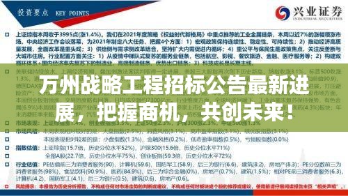 万州战略工程招标公告最新进展，把握商机，共创未来！