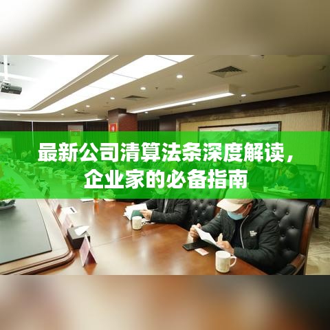 最新公司清算法条深度解读，企业家的必备指南