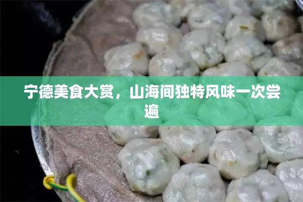 宁德美食大赏，山海间独特风味一次尝遍