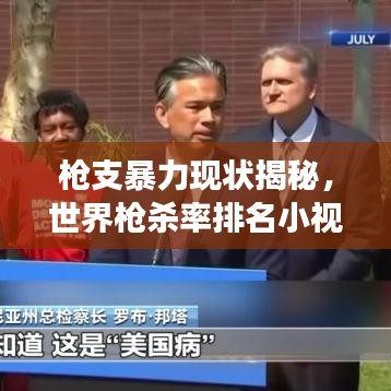 枪支暴力现状揭秘，世界枪杀率排名小视频震撼来袭