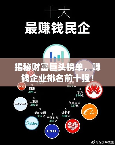 揭秘财富巨头榜单，赚钱企业排名前十强！