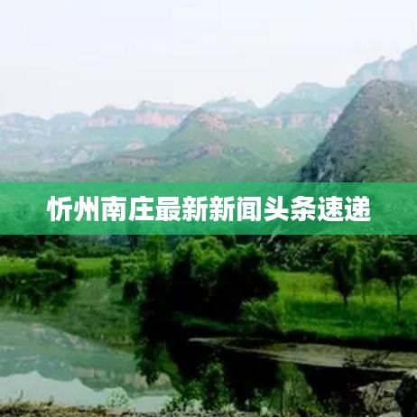 忻州南庄最新新闻头条速递