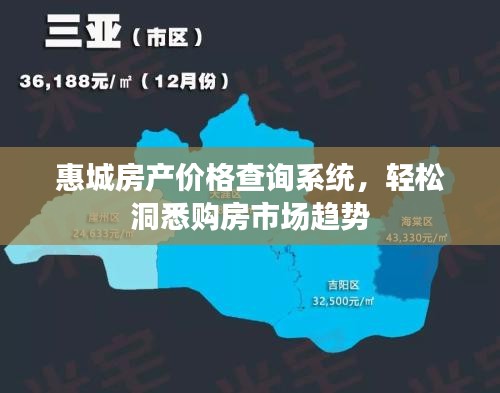 惠城房产价格查询系统，轻松洞悉购房市场趋势