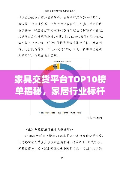 家具交货平台TOP10榜单揭秘，家居行业标杆引领潮流